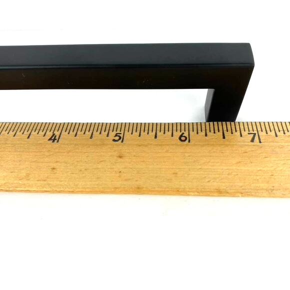 Ravinte 30 Pack 6.75 Inch Square Cabinet Hardware Pulls Handles Matte Black - Picture 4 of 6